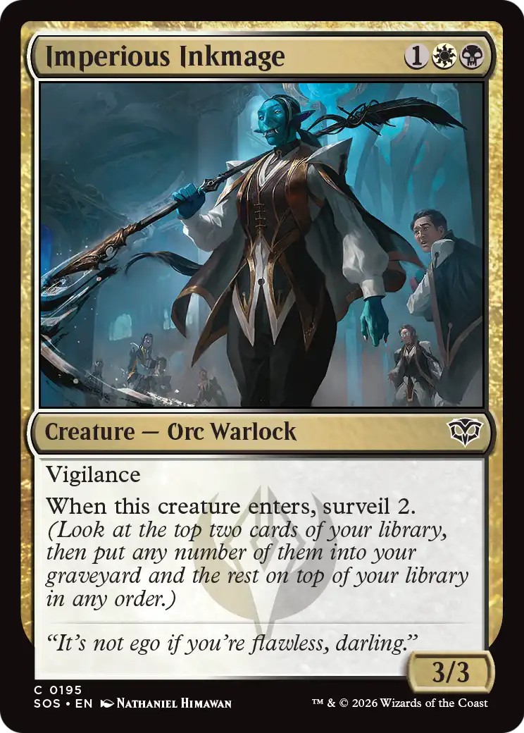 2026 Magic: The Gathering Secrets of Strixhaven 2026 Magic: The Gathering Secrets of Strixhaven #195 trading card