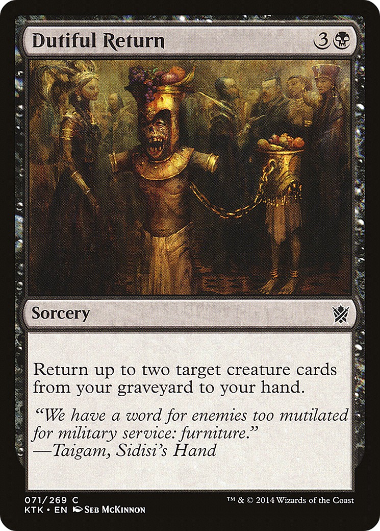 Dutiful Return - Image 1