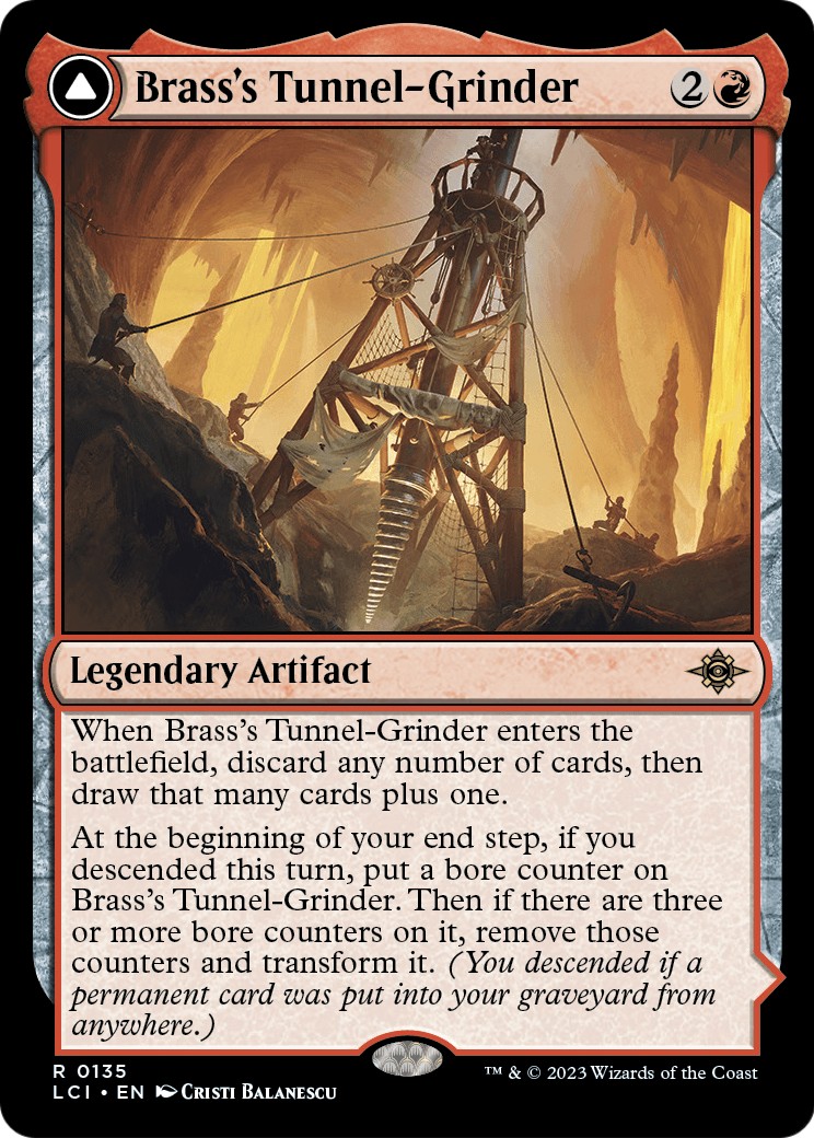 Brass's Tunnel-Grinder // Tecutlan, the Searing Rift - Image 1
