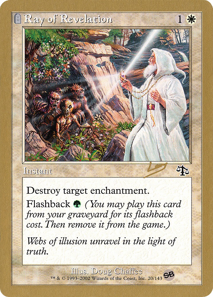 2002 Magic: The Gathering World Championship Decks 2002 Magic: The Gathering World Championship Decks #rl20sb trading card