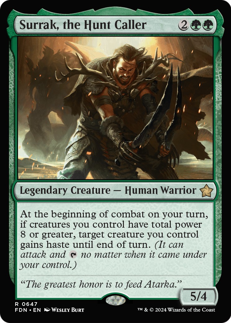 2024 Magic: The Gathering Foundations 2024 Magic: The Gathering Foundations #647 trading card