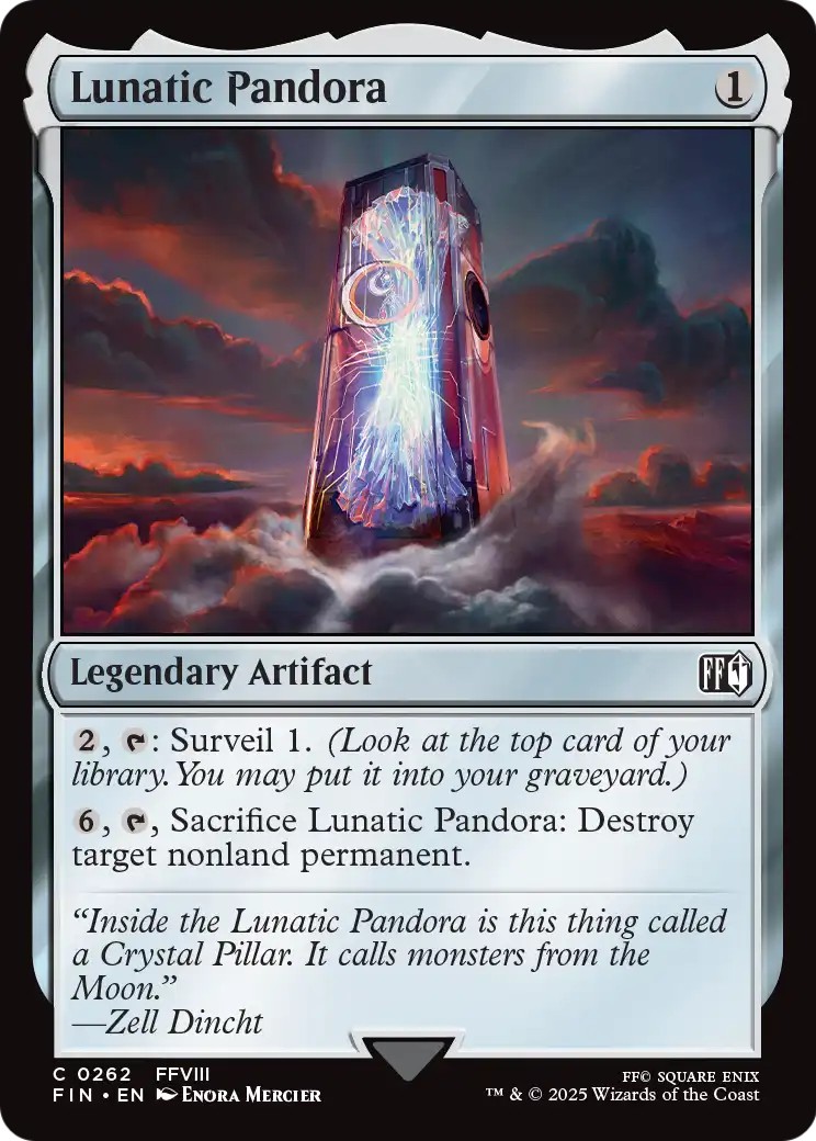 2025 Magic: The Gathering Final Fantasy 2025 Magic: The Gathering Final Fantasy #262 trading card