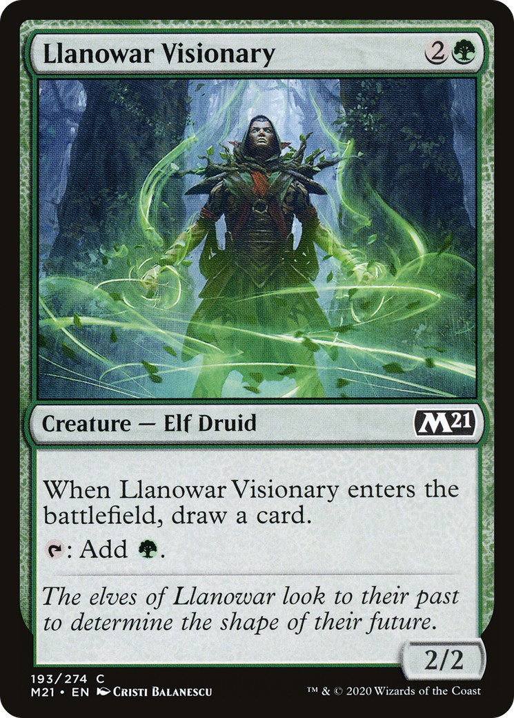 Llanowar Visionary - Image 1