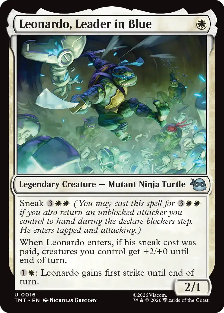 Leonardo, Leader in Blue - Image 1