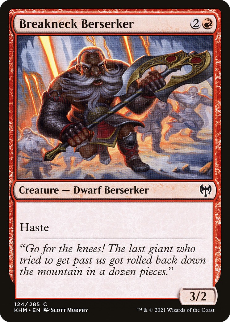 2021 Magic: The Gathering Kaldheim 2021 Magic: The Gathering Kaldheim #124 trading card