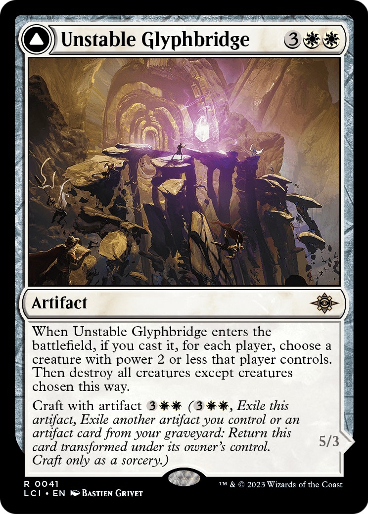 Unstable Glyphbridge // Sandswirl Wanderglyph - Image 1