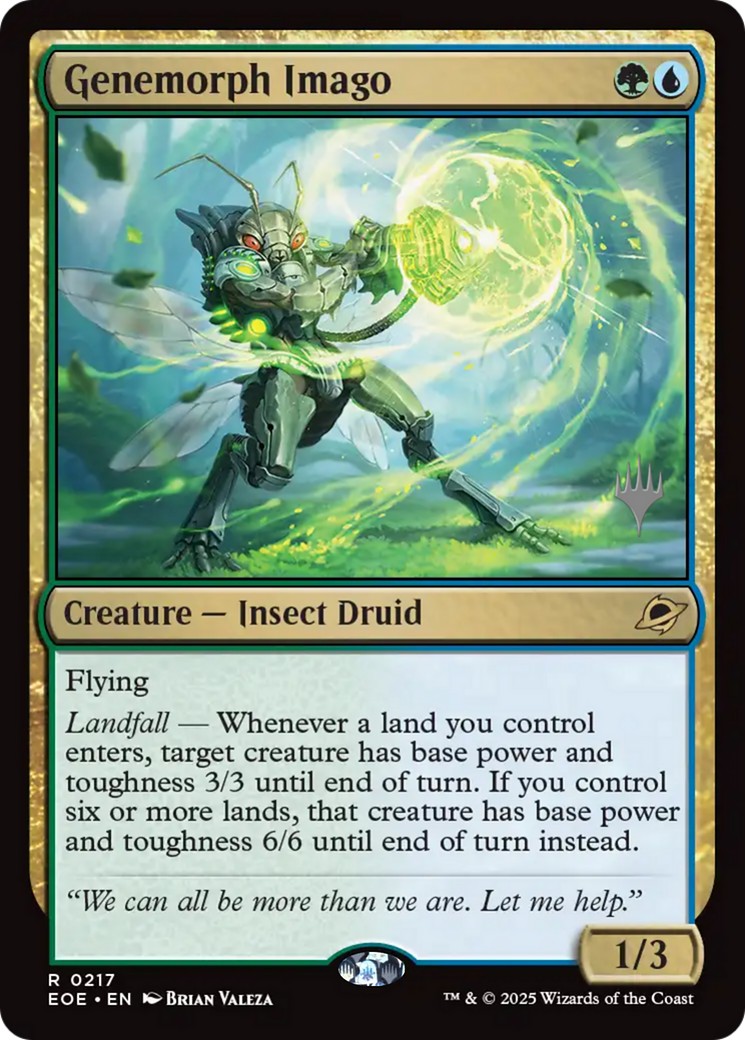 2025 Magic: The Gathering Edge of Eternities Promos 2025 Magic: The Gathering Edge of Eternities Promos #217p trading card