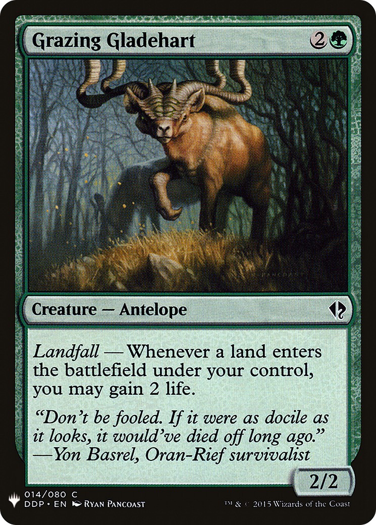 2019 Magic: The Gathering The List 2019 Magic: The Gathering The List #DDP-14 trading card