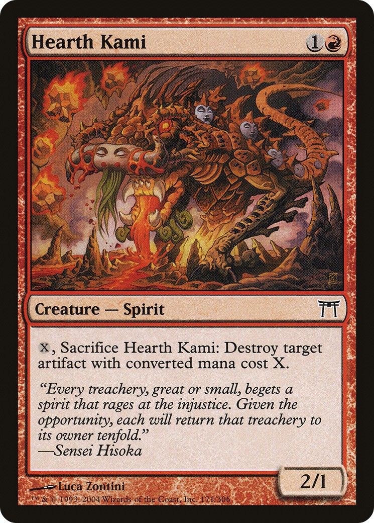 2004 Magic: The Gathering Champions of Kamigawa 2004 Magic: The Gathering Champions of Kamigawa #171 trading card