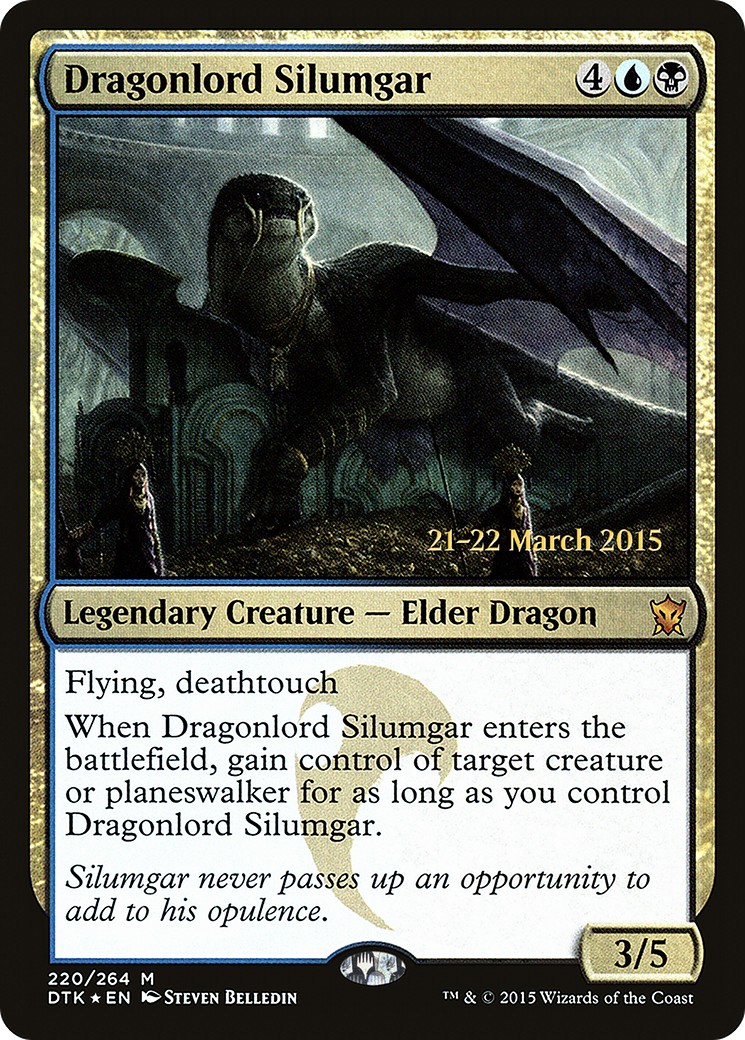 2015 Magic: The Gathering Dragons of Tarkir Promos 2015 Magic: The Gathering Dragons of Tarkir Promos #220s trading card
