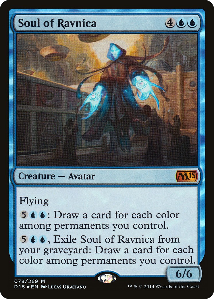 2014 Magic: The Gathering Duels of the Planeswalkers 2015 Promos Soul of Ravnica #1 trading card