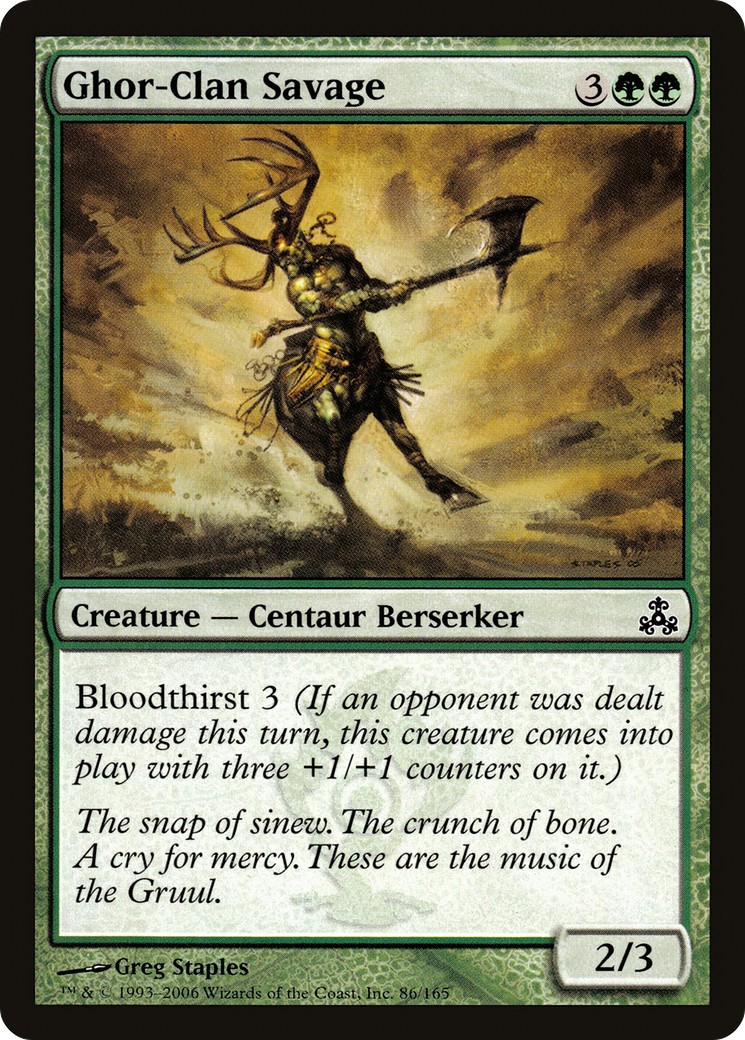 2006 Magic: The Gathering Guildpact 2006 Magic: The Gathering Guildpact #86 trading card