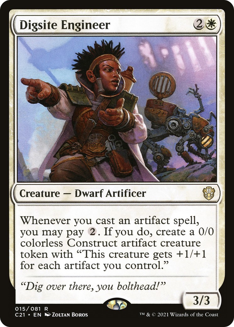 2021 Magic: The Gathering Commander 2021 Magic: The Gathering Commander #15 trading card