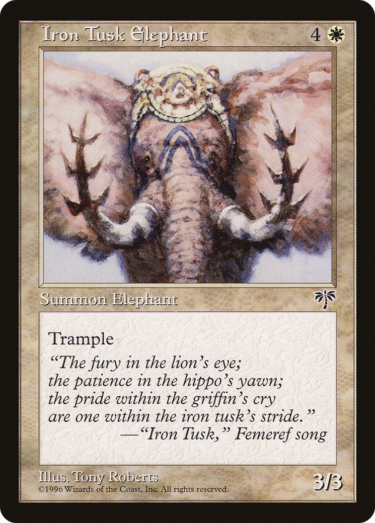 Iron Tusk Elephant - Image 1