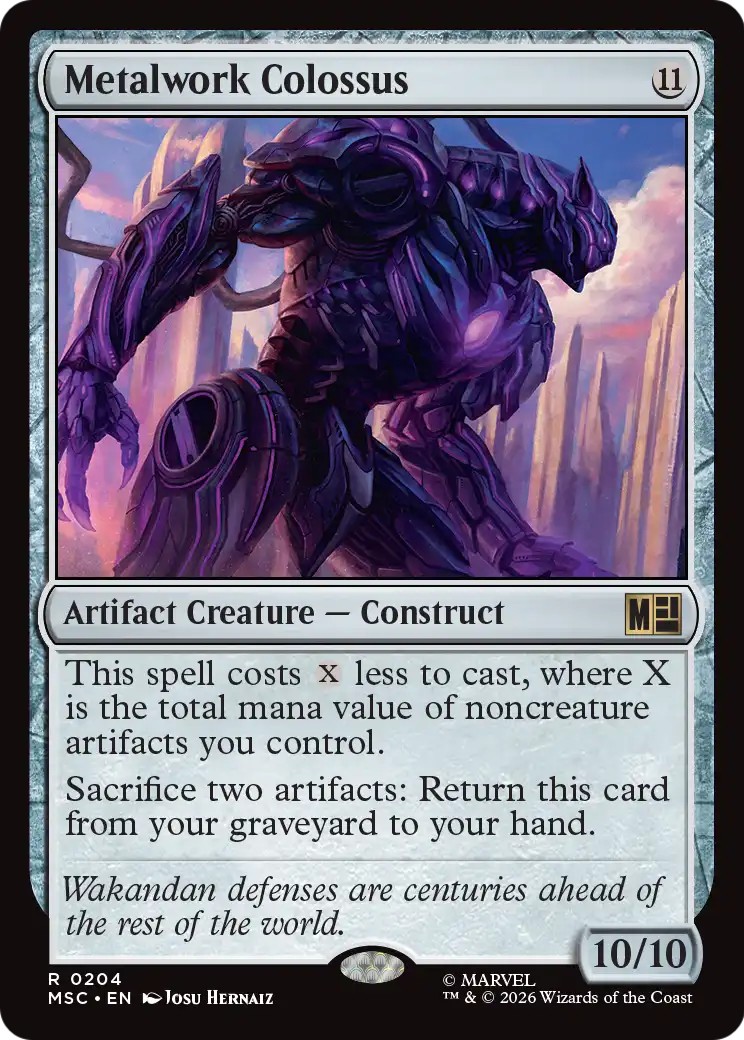 2026 Magic: The Gathering Marvel Super Heroes 2026 Magic: The Gathering Marvel Super Heroes #204 trading card