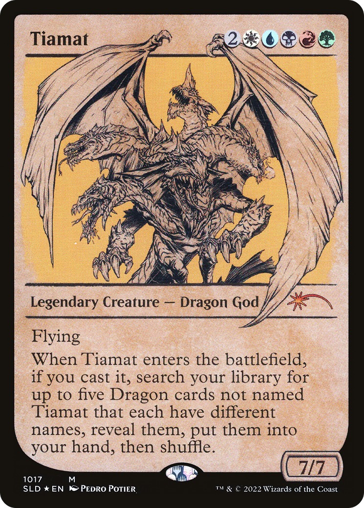 2022 Magic: The Gathering Secret Lair Drop 2022 Magic: The Gathering Secret Lair Drop #1017 trading card