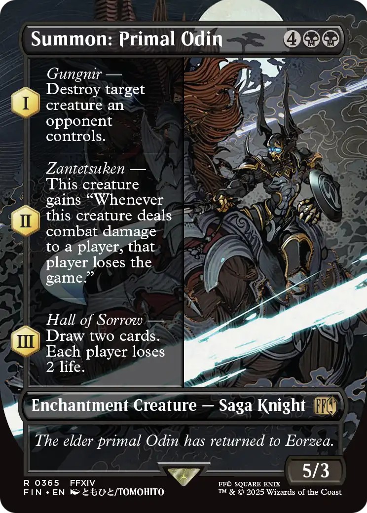 2025 Magic: The Gathering Final Fantasy 2025 Magic: The Gathering Final Fantasy #365 trading card