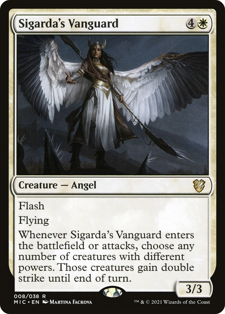 2021 Magic: The Gathering Midnight Hunt 2021 Magic: The Gathering Midnight Hunt #8 trading card