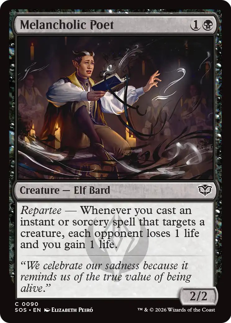 2026 Magic: The Gathering Secrets of Strixhaven 2026 Magic: The Gathering Secrets of Strixhaven #90 trading card