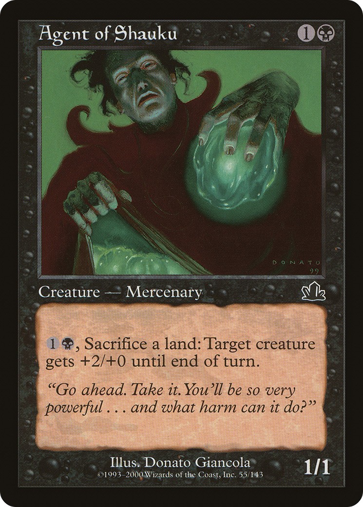 2000 Magic: The Gathering Prophecy 2000 Magic: The Gathering Prophecy #55 trading card