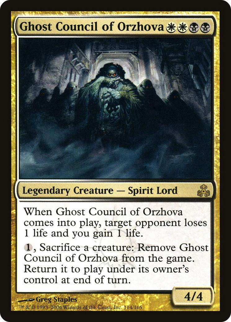 2006 Magic: The Gathering Guildpact 2006 Magic: The Gathering Guildpact #114 trading card