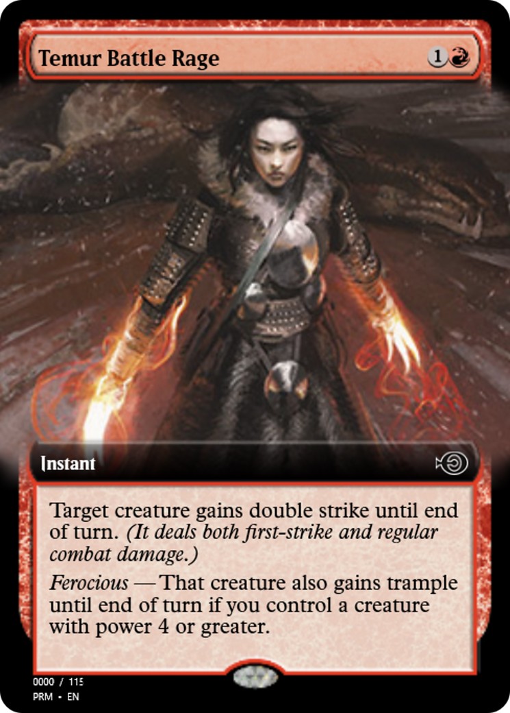 Temur Battle Rage - Image 1