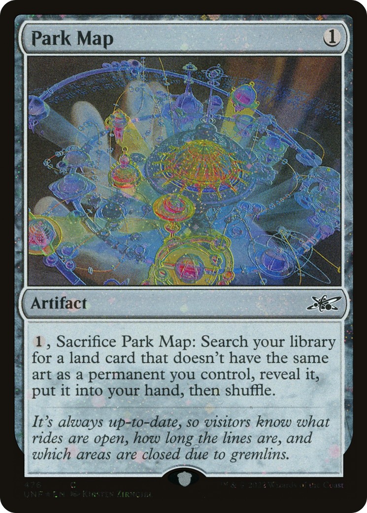 2022 Magic: The Gathering Unfinity 2022 Magic: The Gathering Unfinity #476 trading card
