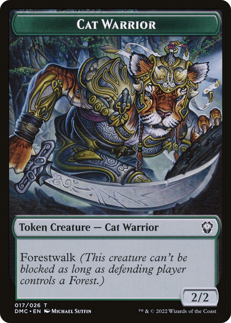 2022 Magic: The Gathering Dominaria United Tokens 2022 Magic: The Gathering Dominaria United Tokens #17 trading card