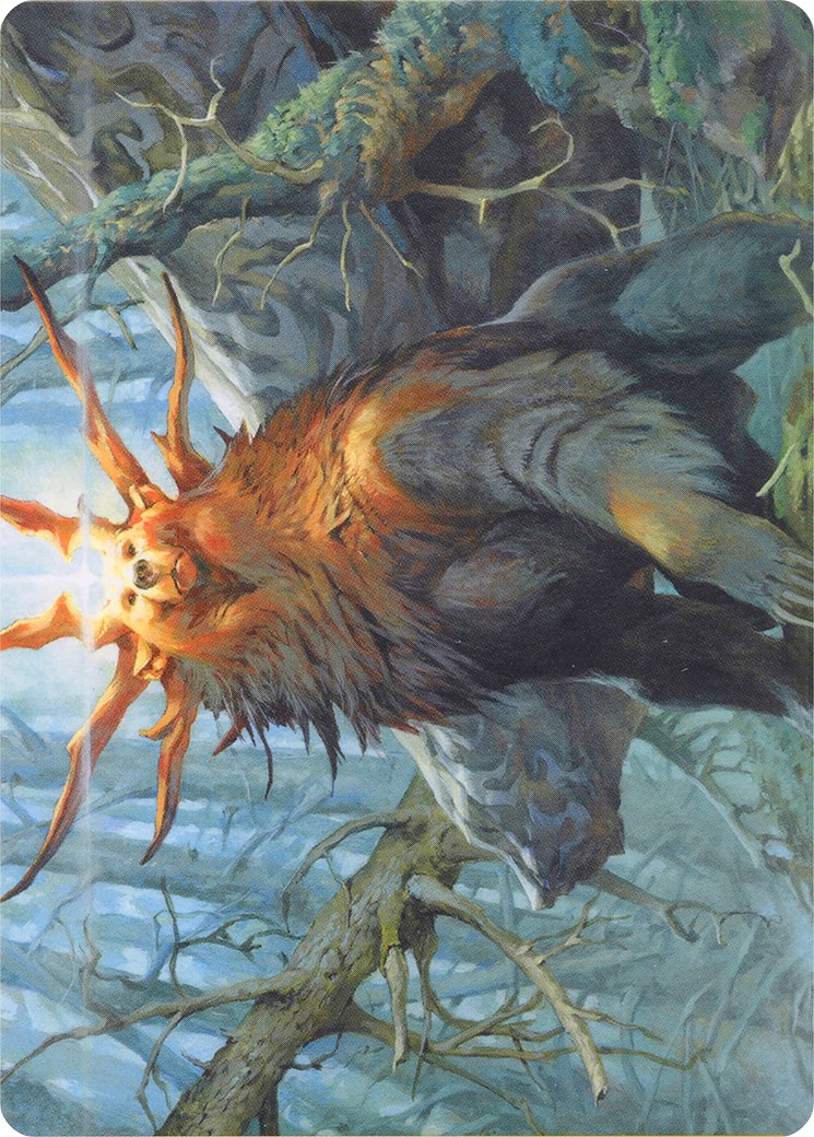 2019 Magic: The Gathering Modern Horizons Art Series Ayula, Queen Among Bears // Ayula, Queen Among Bears #10 trading card