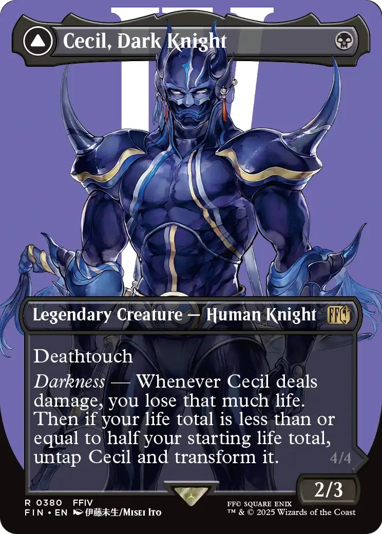 Cecil, Dark Knight // Cecil, Redeemed Paladin - Image 1