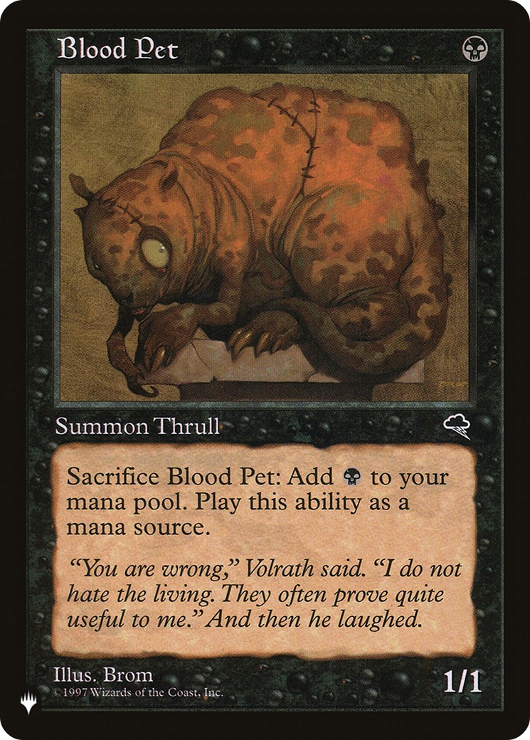 2021 Magic: The Gathering The List 2021 Magic: The Gathering The List #TMP-109 trading card