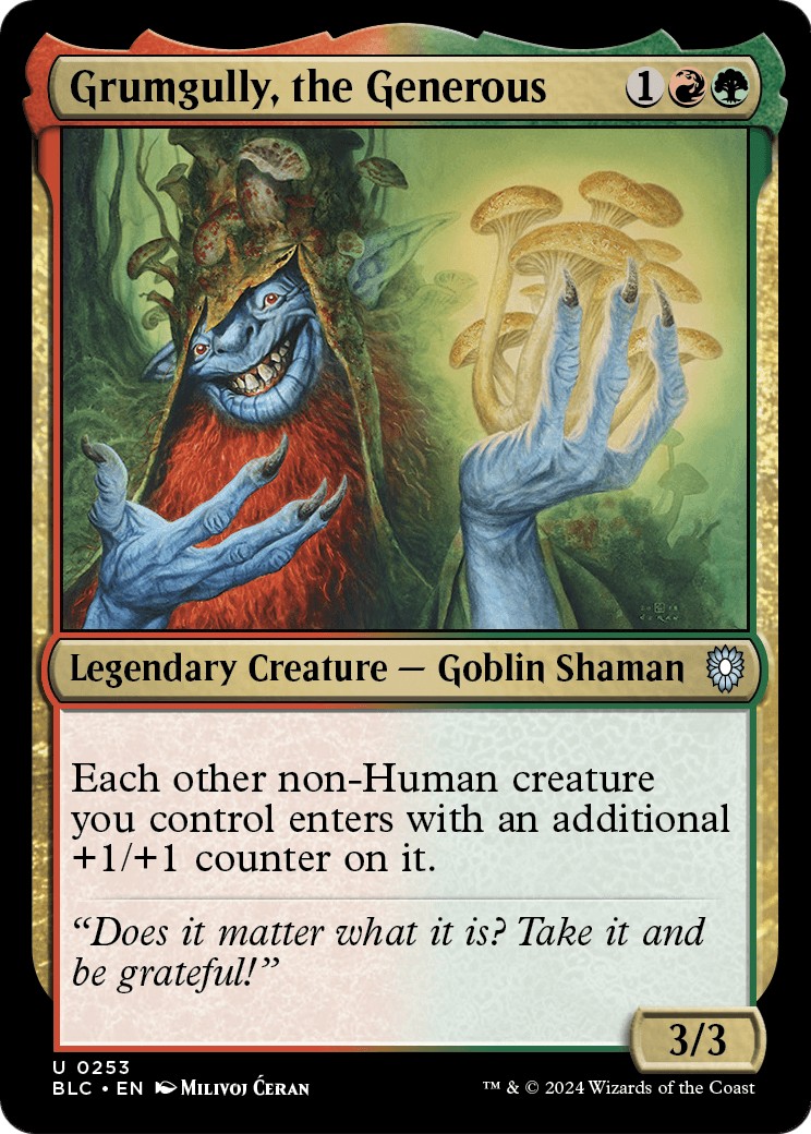 2024 Magic: The Gathering Bloomburrow 2024 Magic: The Gathering Bloomburrow #253 trading card