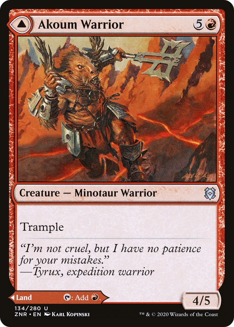 2020 Magic: The Gathering Zendikar Rising 2020 Magic: The Gathering Zendikar Rising #134 trading card