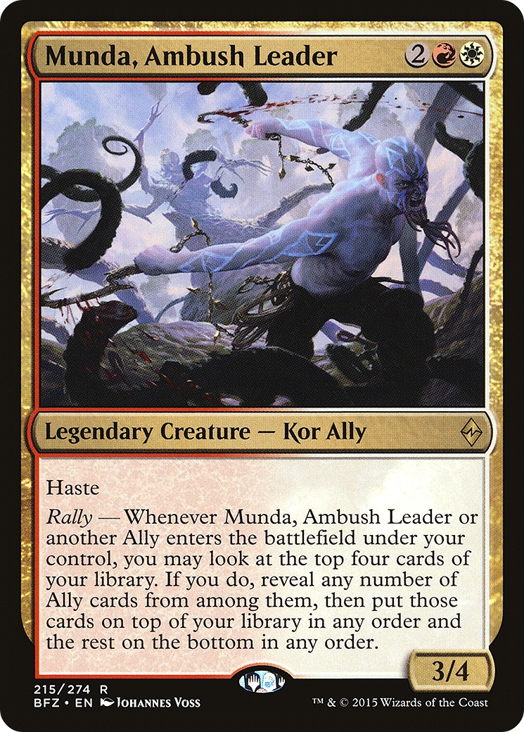 2015 Magic: The Gathering Battle for Zendikar 2015 Magic: The Gathering Battle for Zendikar #215 trading card