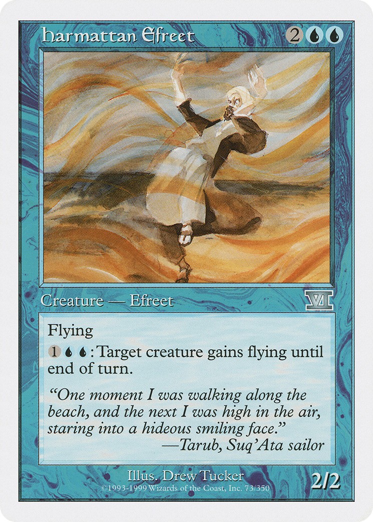1999 Magic: The Gathering Classic Sixth Edition 1999 Magic: The Gathering Classic Sixth Edition #73 trading card