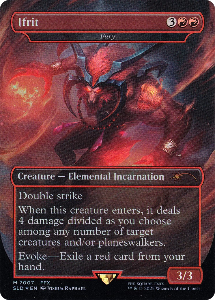 2025 Magic: The Gathering Secret Lair Drop 2025 Magic: The Gathering Secret Lair Drop #7007 trading card