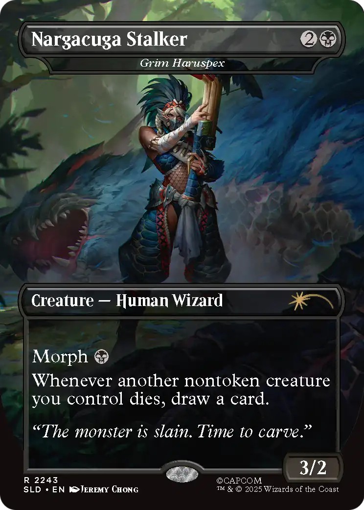 2025 Magic: The Gathering Secret Lair Drop 2025 Magic: The Gathering Secret Lair Drop #2243 trading card