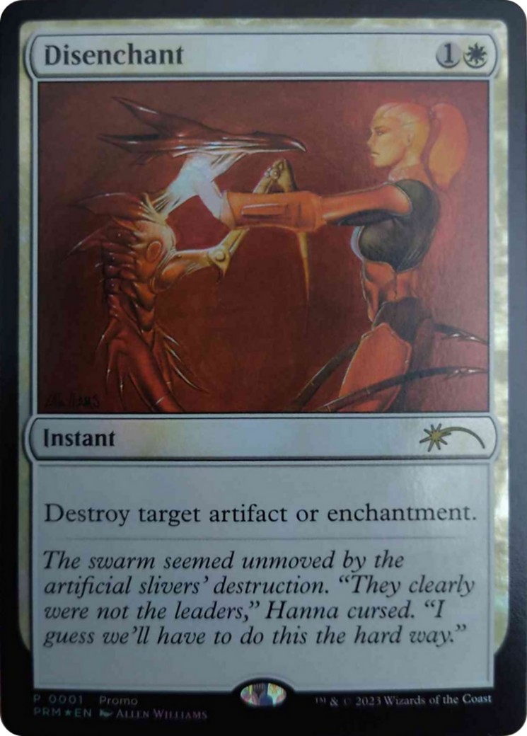 2025 Magic: The Gathering Media and Collaboration Promos Disenchant #2025-17 trading card