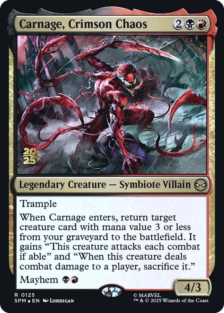 2025 Magic: The Gathering Marvel's Spider-Man Promos 2025 Magic: The Gathering Marvel's Spider-Man Promos #125s trading card