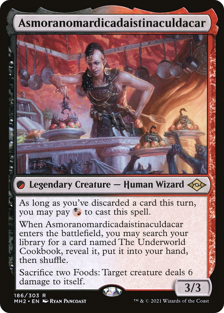 2021 Magic: The Gathering Modern Horizons 2 2021 Magic: The Gathering Modern Horizons 2 #186 trading card