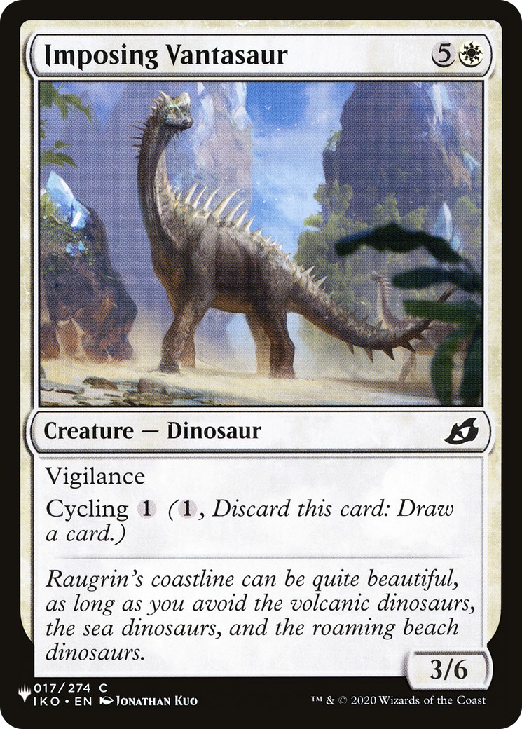 2024 Magic: The Gathering The List 2024 Magic: The Gathering The List #IKO-17 trading card