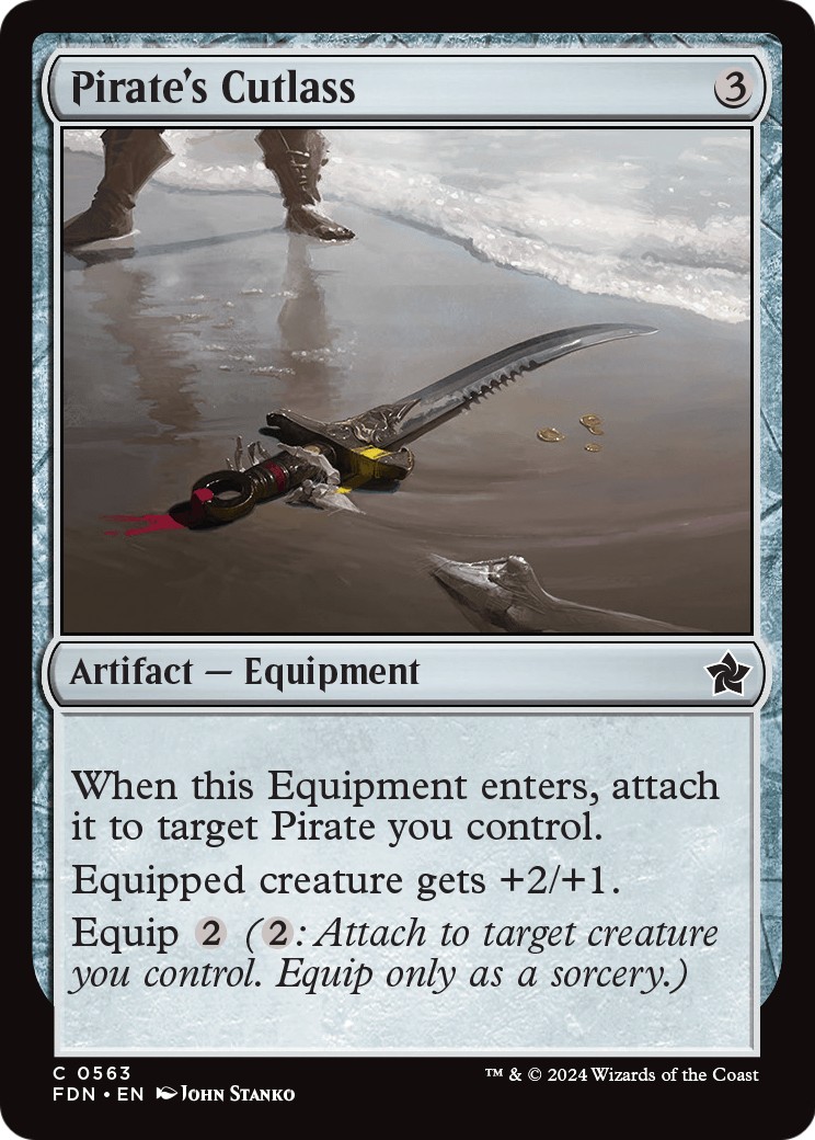Pirate's Cutlass - Image 1