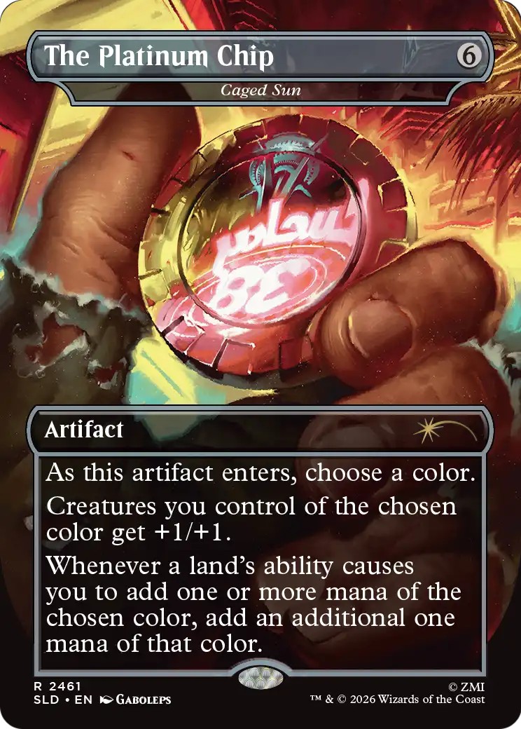 2026 Magic: The Gathering Secret Lair Drop 2026 Magic: The Gathering Secret Lair Drop #2461 trading card