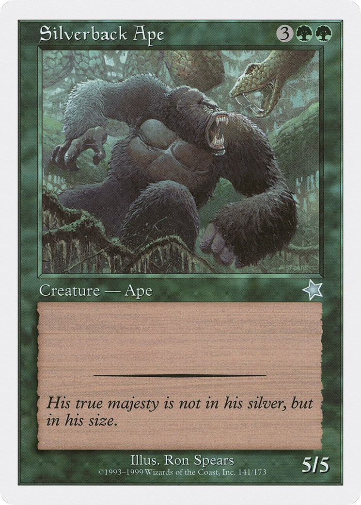 1999 Magic: The Gathering Starter 1999 Magic: The Gathering Starter #141 trading card