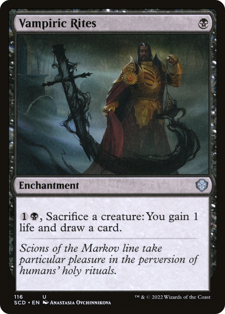 2022 Magic: The Gathering Starter Commander Decks 2022 Magic: The Gathering Starter Commander Decks #116 trading card