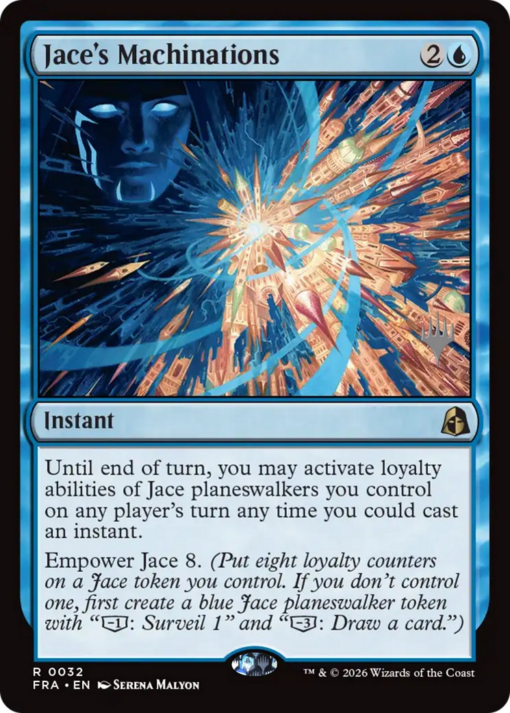 Jace's Machinations (Rare · Normal · Promo)