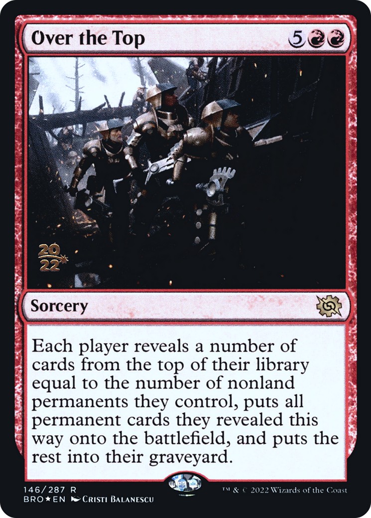 2022 Magic: The Gathering The Brothers' War Promos 2022 Magic: The Gathering The Brothers' War Promos #146s trading card