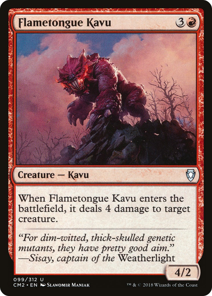 Flametongue Kavu - Image 1