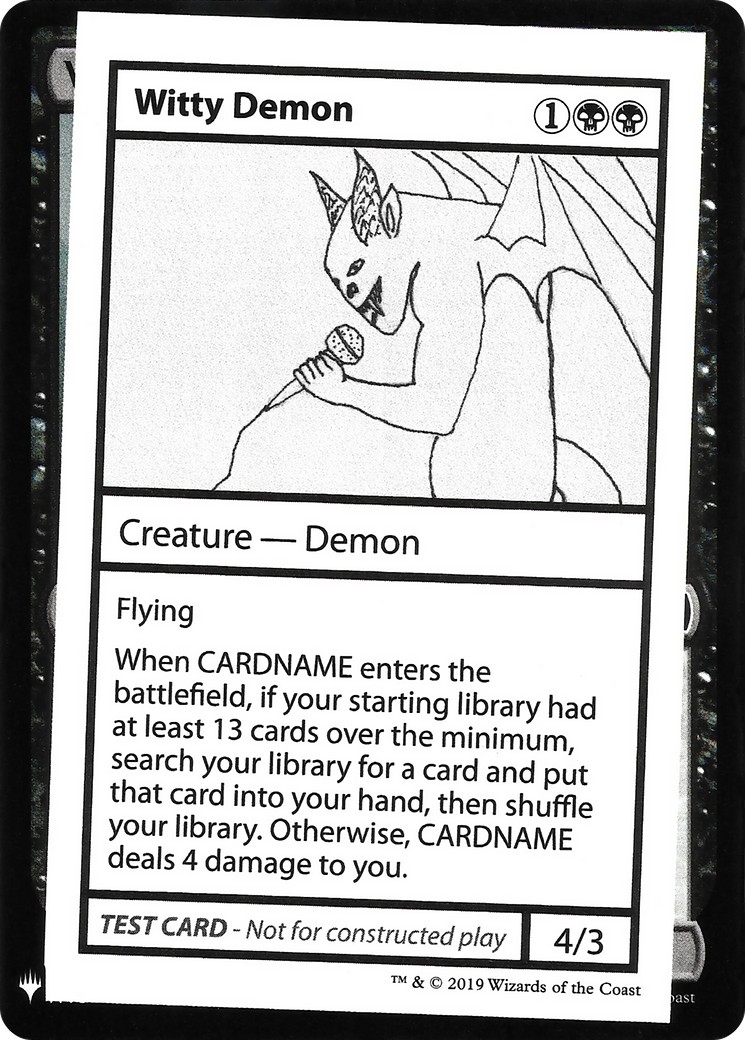 2019 Magic: The Gathering Mystery Booster Playtest Cards 2019 2019 Magic: The Gathering Mystery Booster Playtest Cards 2019 #