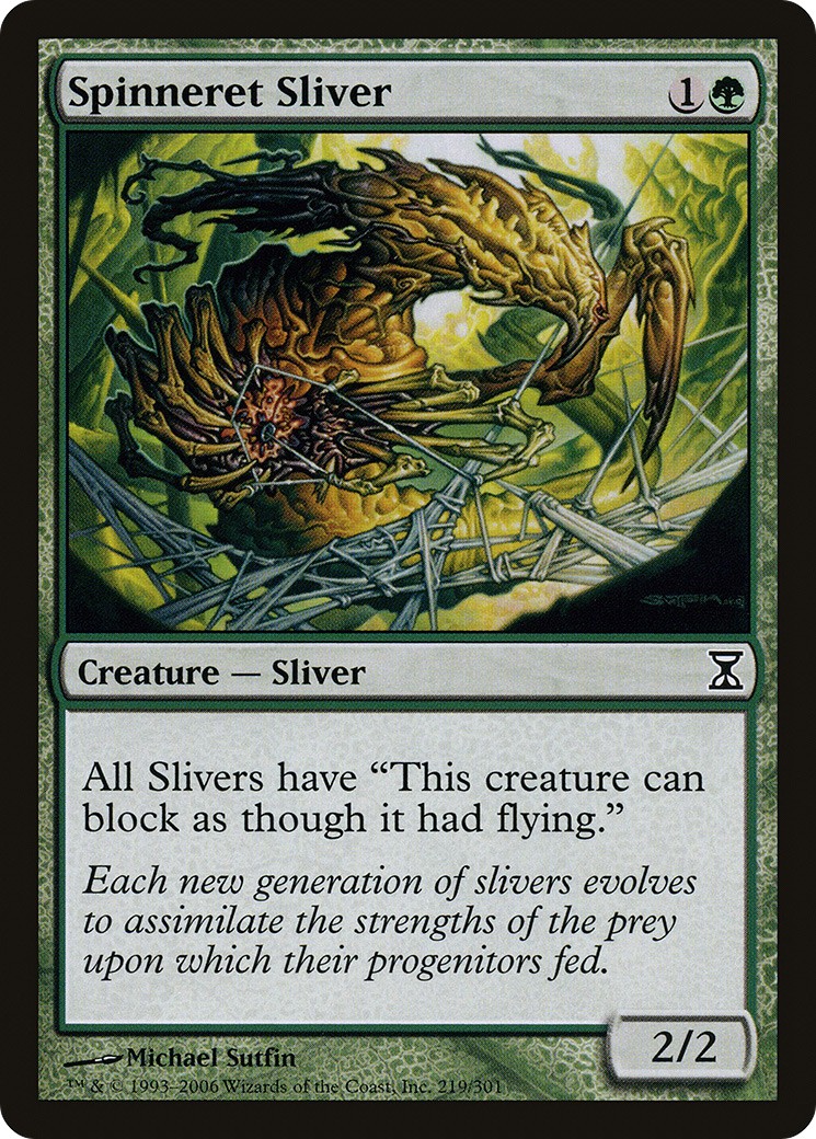 Spinneret Sliver - Image 1